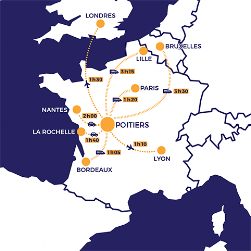 Venir A Grand Poitiers Grand Poitiers Communaute Urbaine