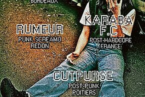 Concert 4 groupes Rock indé, Punk et Hardcore
