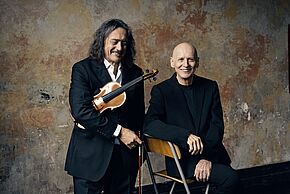 Photo du duo Pifarély / Couturier