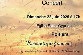 Concert du Choeur de Chambre de la Vienne
