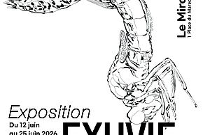 Affiche Exposition d'art contemporain, EXUVIE : de quoi rêves-tu ?