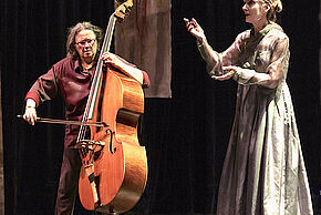 Photo "Lauren Newton et Joëlle Léandre"