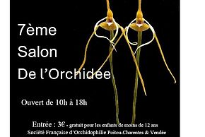 affiche du 7e Salon de l'Orchidée