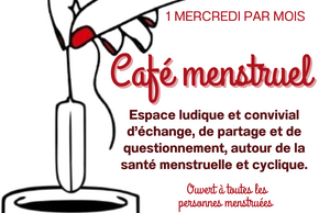 Affiche "Café menstruel"