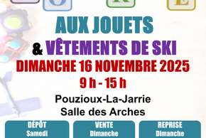 Affiche bourse aux jouets
