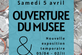 Visuel de la réouverture du Musée du Vitrail 2025