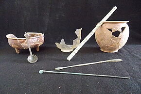 Photo outils antiques - Musée archéologique et d'histoire de Béruges