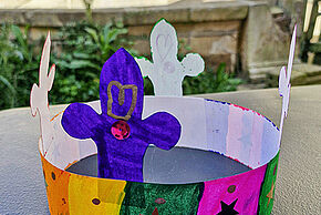 photo atelier Croq’Palais : La couronne de Richard (5-7 ans)