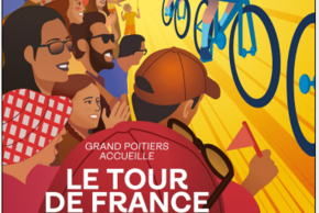 Visuel Tour de France Femmes 2025 à Poitiers