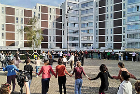 photo d'Échauffement collectif