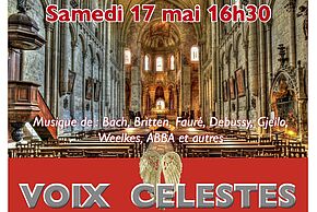 Affiche Concert Voix Celestes