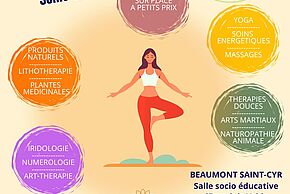 affiche salon du bien-être