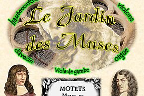 affiche concert Du Mont et Charpentier par le Jardin des Muses