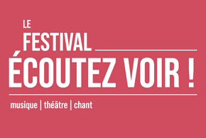 affiche Festival Ecoutez Voir