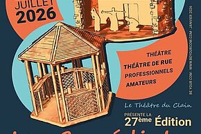 affiche du Festival International de la Gastronomie Scénique