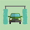 Pictogramme nettoyage voiture