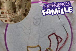 Affiche "Atelier famille : Chimère au bout du fil"