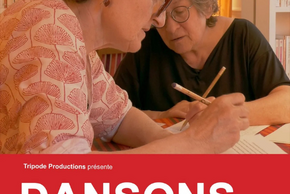Extrait de l'affiche du film "Dansons tant qu'on n'est pas mort" 