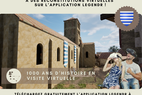 Visite virtuelle de Lusignan au Moyen-Age 