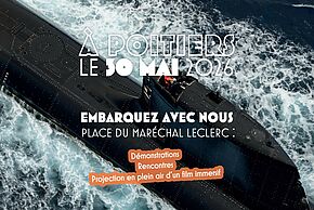 Visuel de l'événement des 400 ans de la marine le 30 mai 2026 à Poitiers