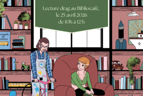 affiche de la Lecture drag pour enfants : Les transports