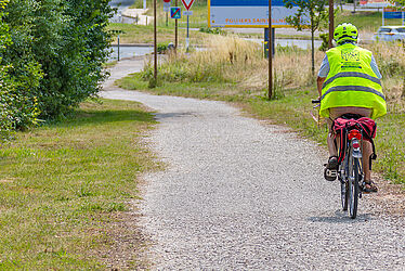 Personne faisant du vélo