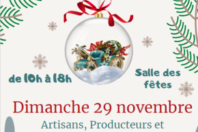 affiche Marché de Noël