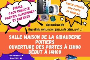 Affiche "Loto Association Ouistitis et Cie (APE)"