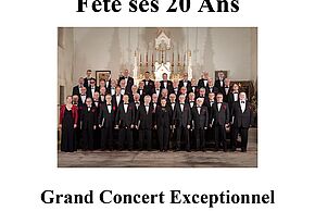Concert du chœur d'hommes du Haut-Poitou