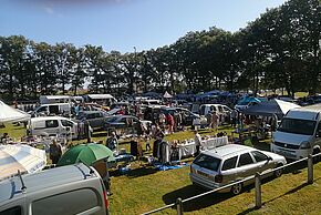 Photo du vide grenier à Tercé