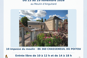 Salon artistique au Moulin d'Anguitard-Chasseneuil du Poitou