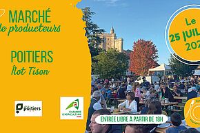 Marché de producteur à l'Ilot Tison