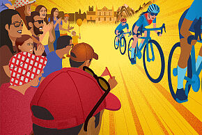Visuel du Tour de France Femmes à Grand Poitiers 2025
