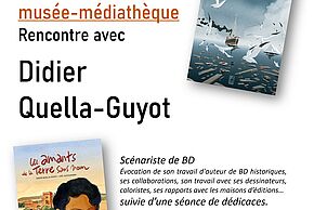 Raconter l'Histoire en Bulles, avec Didier Quella-Guyot