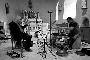 photo du duo de musiciens du spectacle Tapas Nocturne : Petit / Paris