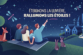 Découverte du ciel et de la faune nocturne