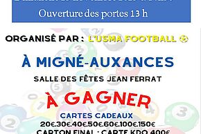 affiche LOTO USMA FOOTBALL