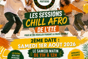 Session Afro Chill de l'Été avec Afro Dance Poitiers