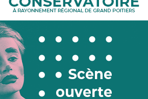 affiche de "Scène ouverte" du conservatoire