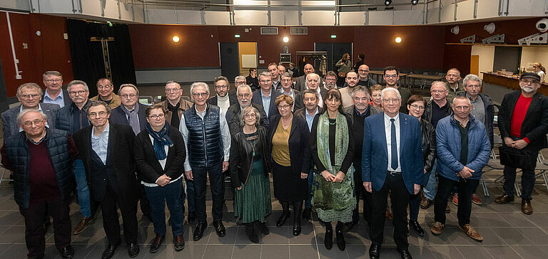 Les membres du Syndicat mixte pour l'aménagement du Seuil du Poitou