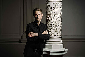 photo du pianiste Kristian Bezuidenhout 