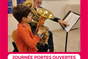 Visuel JPO Conservatoire Grand Poitiers 2025