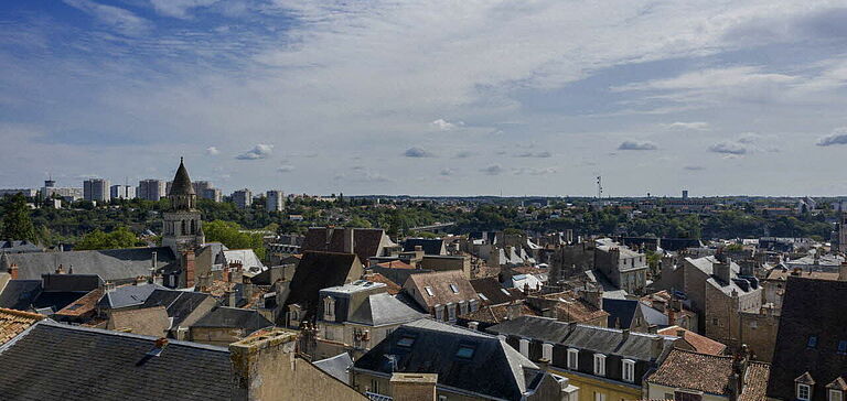 Vue panoramique d’une ville