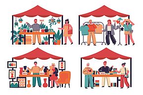 affiche Marché de créateurs