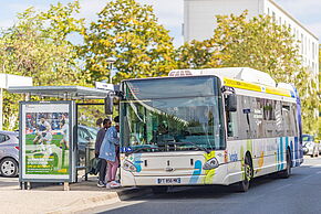 Arrêt de bus Vitalis