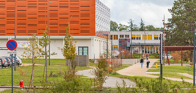 Vue générale du campus de Poitiers