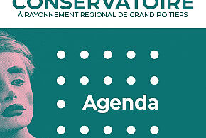 affiche de la page agenda du conservatoire