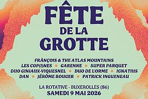 Affiche "La fête de La Grotte"