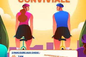 affiche Balade cyclo conviviale