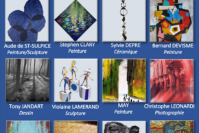 affiche de l'Exposition Courants d'Art
